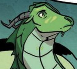 Herring in the The Lost Heir Graphic Novel